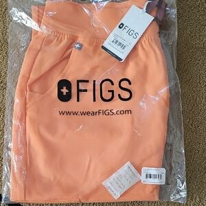 Figs Bright Orange Medical Scrub Pants